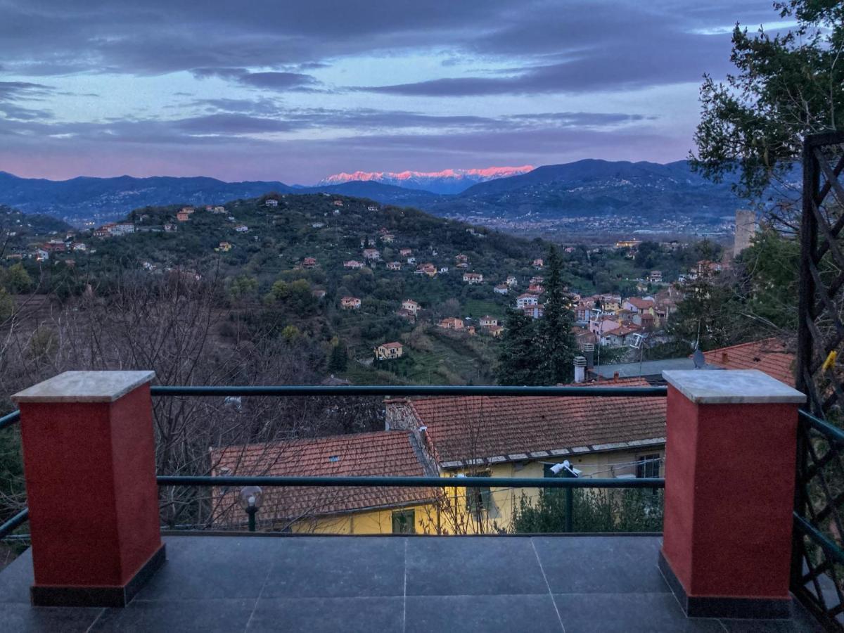 La Casa Rossa Arcola Con Vista Βίλα Εξωτερικό φωτογραφία