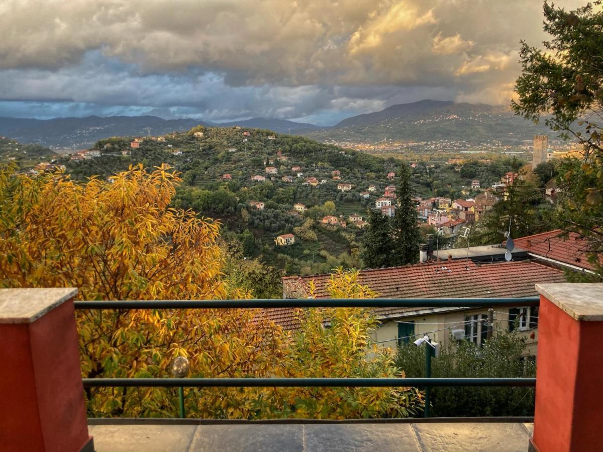 La Casa Rossa Arcola Con Vista Βίλα Εξωτερικό φωτογραφία