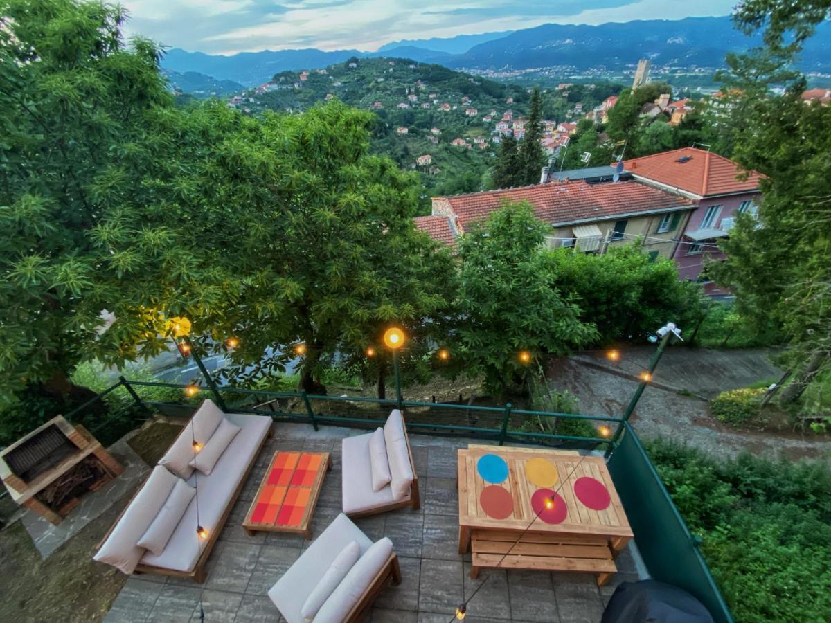 La Casa Rossa Arcola Con Vista Βίλα Εξωτερικό φωτογραφία