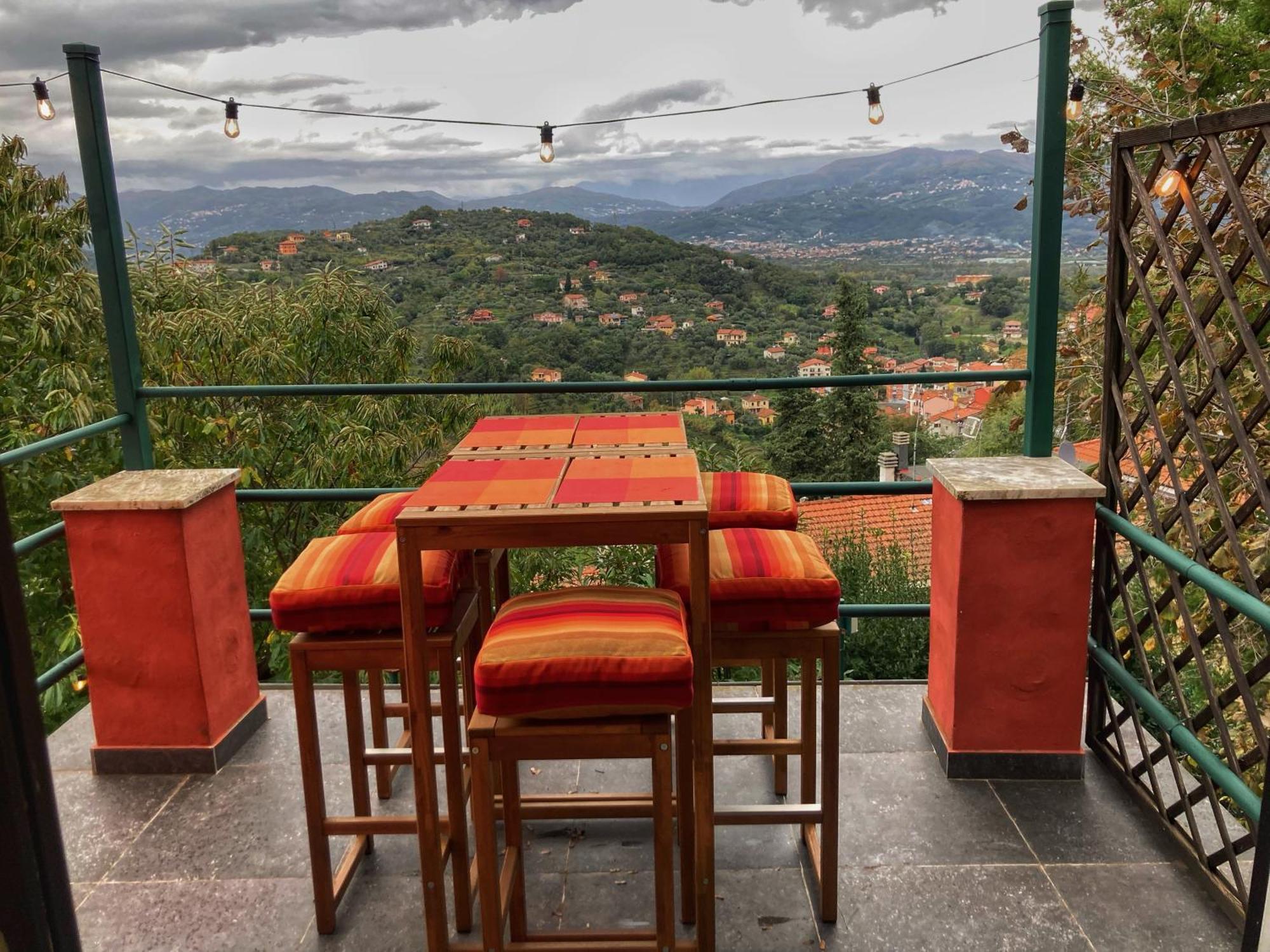 La Casa Rossa Arcola Con Vista Βίλα Εξωτερικό φωτογραφία