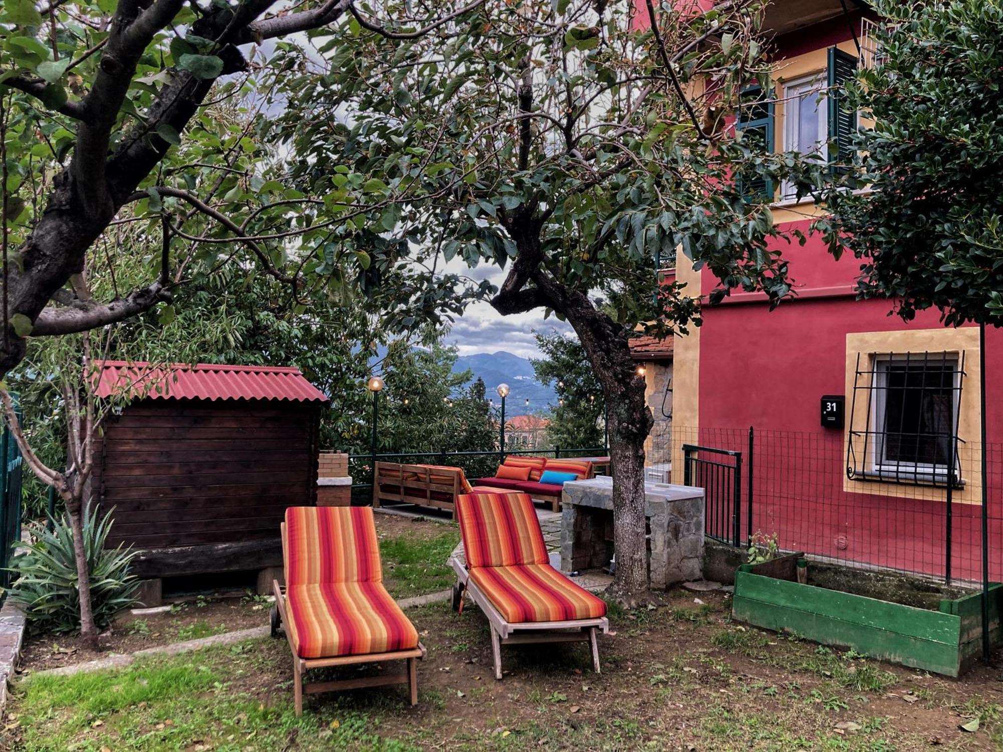 La Casa Rossa Arcola Con Vista Βίλα Εξωτερικό φωτογραφία
